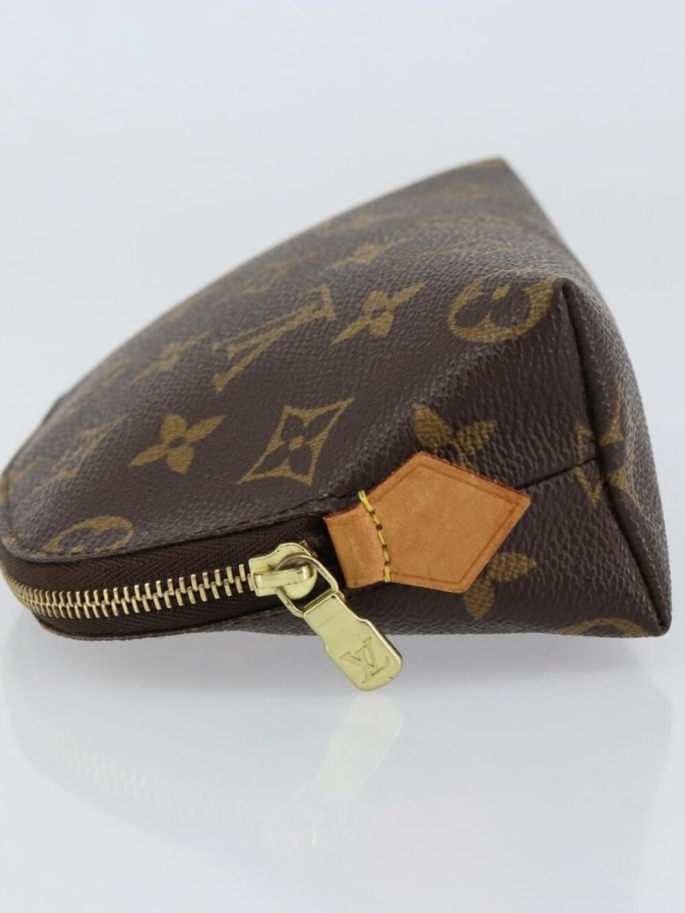 LOUIS VUITTON Monogram Pochette Cosmetic PM Pouch M43998 LV Auth BA9147 - Picture 4 of 16